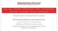 Desktop Screenshot of kriminalstaat.de